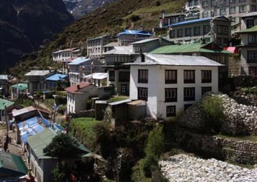 Streets of Namche